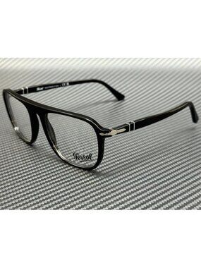 New Persol Men Black Eyeglasses 53-19-145